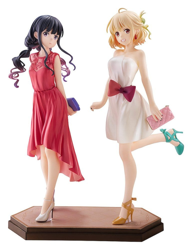 Lycoris Recoil Pop Up Parade PVC Figures 2-Pack Chisato Nishikigi & Takina Inoue: After Party! Ver.