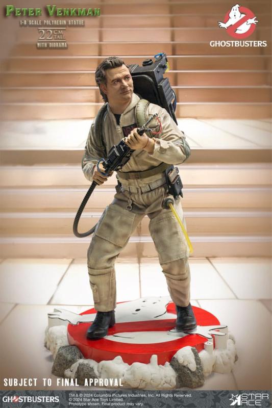 Ghostbusters Resin Statue 1/8 Peter Venkmann + Winston Zeddemore Twin Pack Set 22 cm 8