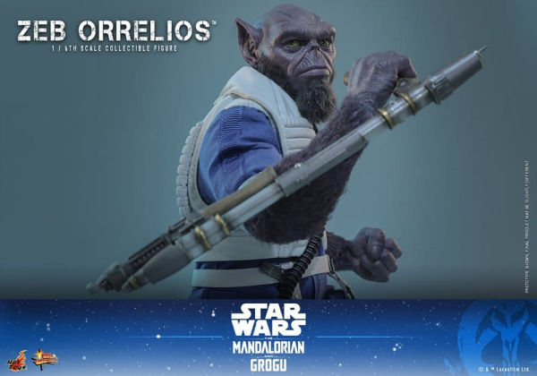 Star Wars Movie Masterpiece Action Figure 1/6 Zeb Orrelios 33 cm 7