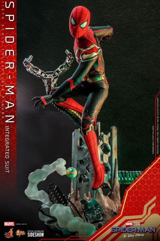 Spider-Man No Way Home: Spider-Man (Integrated Suit) 1/6 Action Figure - Hot Toys