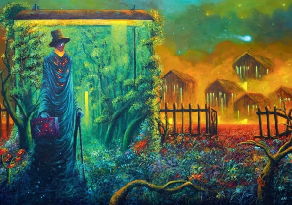 Imagination Series Puzzle Sebastian Mon Stationary Traveller II (1000 pieces) 3