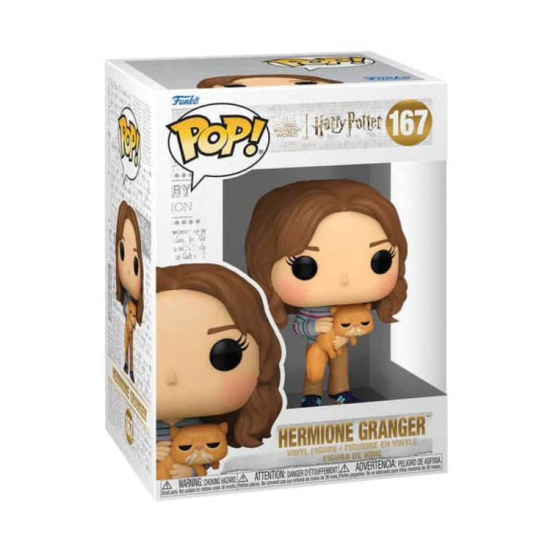 Harry Potter POP & Buddy! Movies Vinyl Figure Hermione w/Crookshanks 9 cm 1