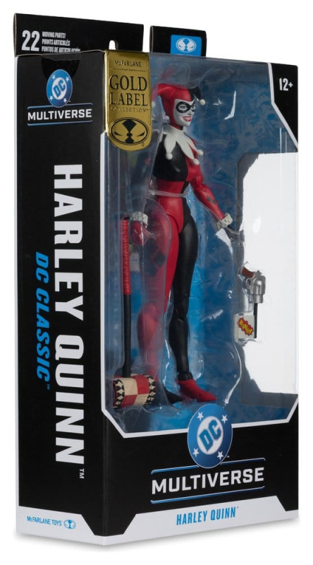 DC Multiverse Action Figure Harley Quinn (DC Classic) (Gold Label) 18 cm 7