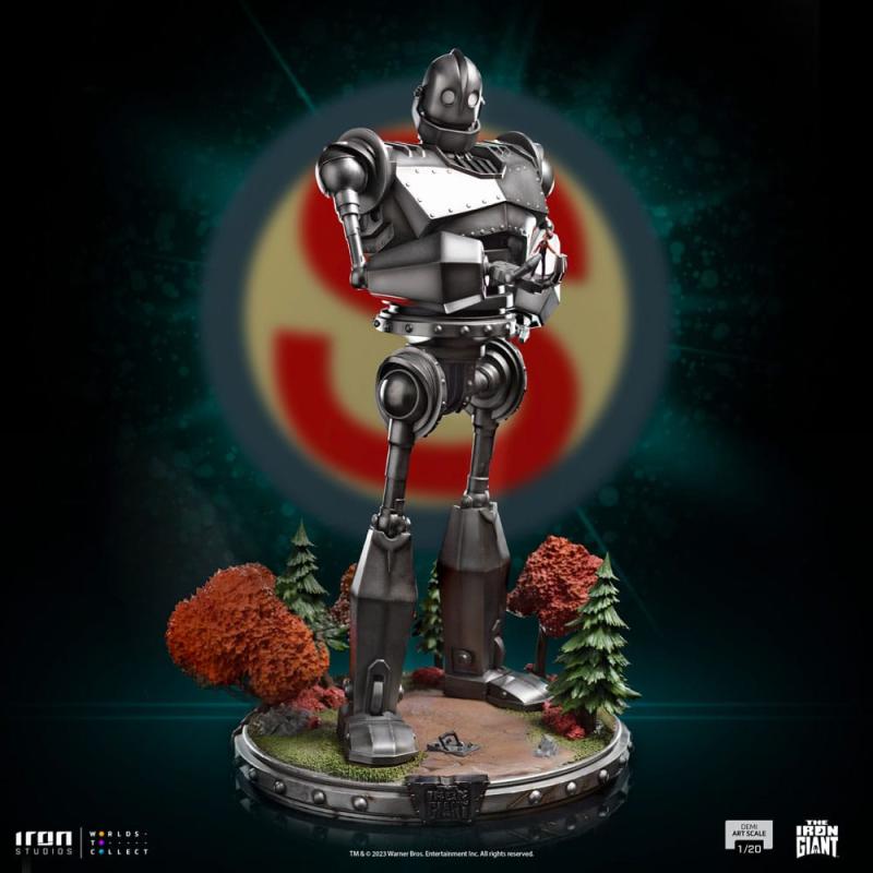 The Iron Giant Demi Art Scale Statue 1/20 Iron Giant & Hogarth Hughes 60 cm 12