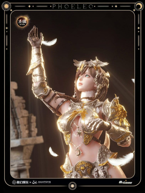 Deity Erosion Action Figure 1/6 Hwit ole-Phoeleo (Sculpted Hair Version) 30 cm 5