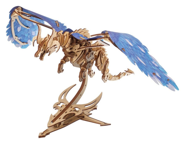 Ugears 3D Wooden Puzzle Windstorm Dragon 11