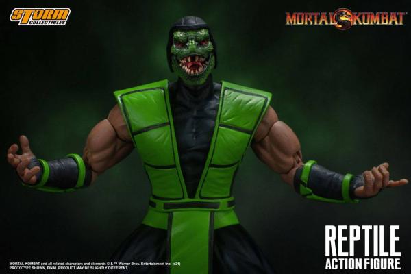Mortal Kombat: Reptile 1/12 Action Figure - Storm Collectibles