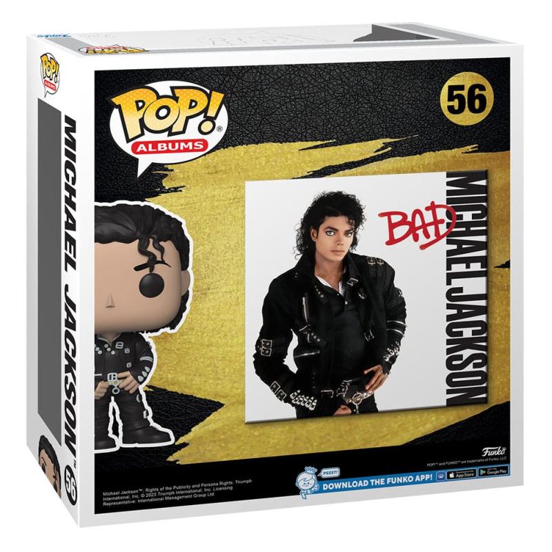 Michael Jackson POP! Albums Vinyl Figure Bad 9 cm