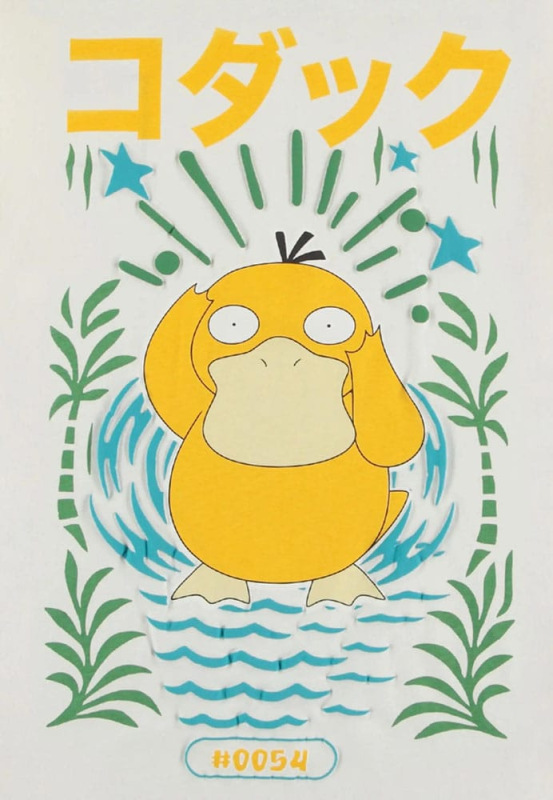 Pokémon T-Shirt Psyduck Size S 3