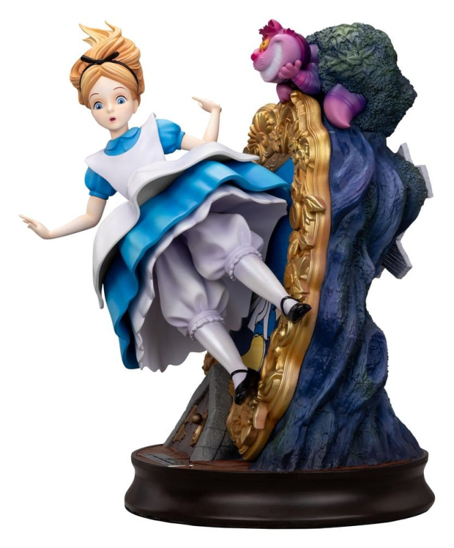 Alice in Wonderland Master Craft Statue Alice & The Cheshire Cat 40 cm 4