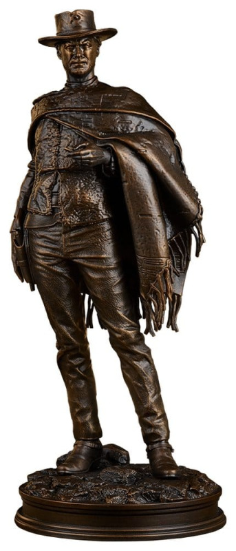 The Good, The Bad and the Ugly Statue The Man with No Name (Faux Bronze) 39 cm
