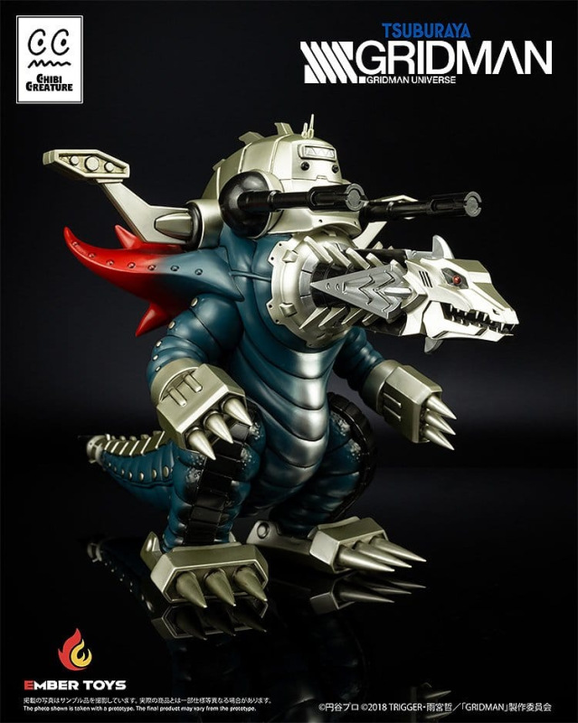 SSSS. Gridman Vinyl Figure Chibi Creature Mecha Ghoulghilas the Revenge Kaiju 14 cm 2