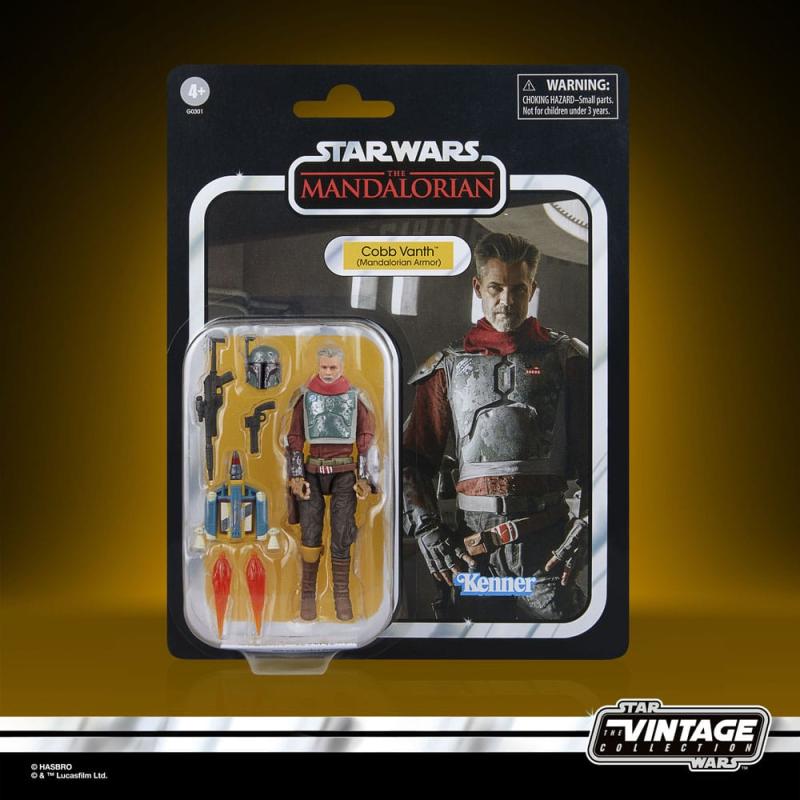 Star Wars: The Mandalorian Vintage Collection Action Figure Cobb Vanth (Mandalorian Armor) 10 cm