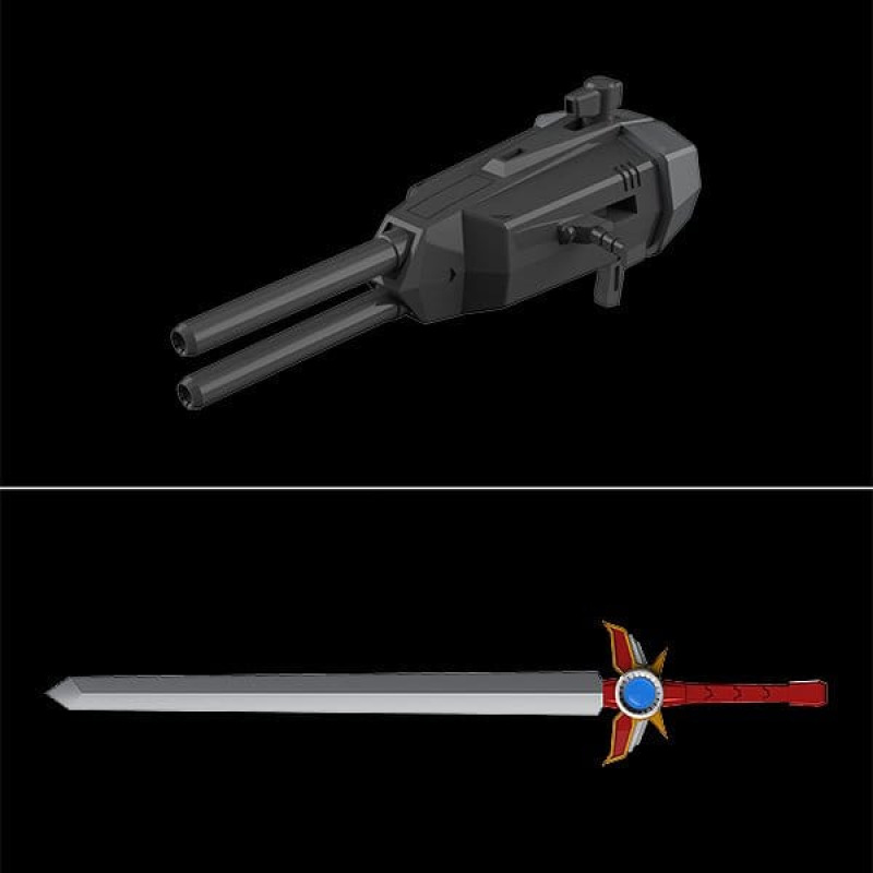 The Brave Fighter of Legend Da-Garn The Gattai Action Figure Da-Garn X 25 cm 12