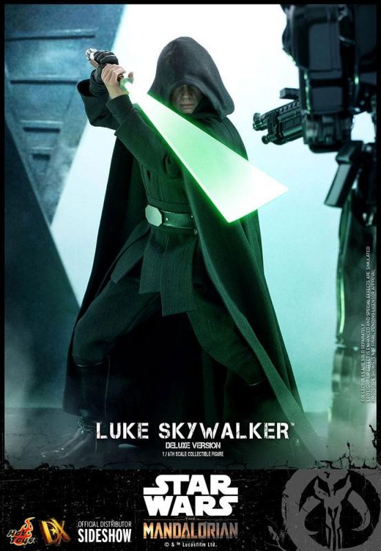 Star Wars The Mandalorian: Luke Skywalker 1/6 Action Figure (Deluxe Version) - Hot Toys
