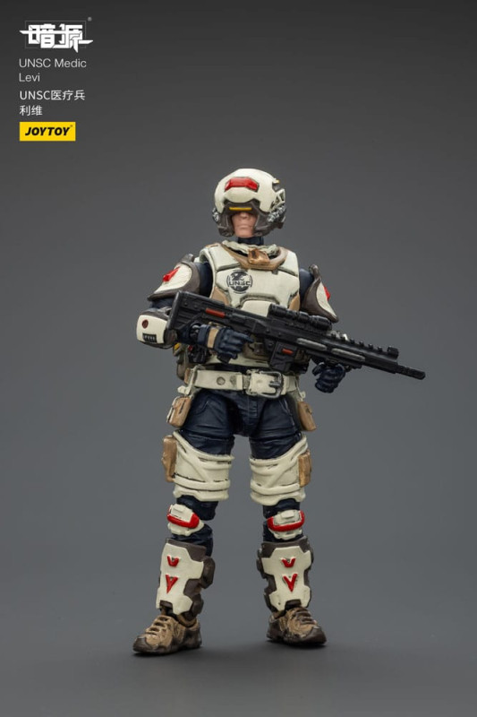 UNSC Dark Source Action Figur Medic Levi 7 cm 3