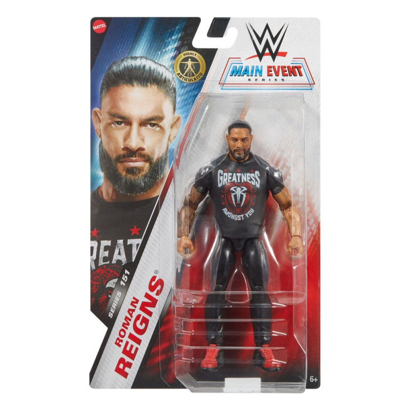 WWE Main Event Series Action Figure Roman Reigns 15 cm 4