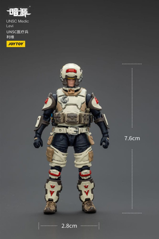 UNSC Dark Source Action Figur Medic Levi 7 cm 1