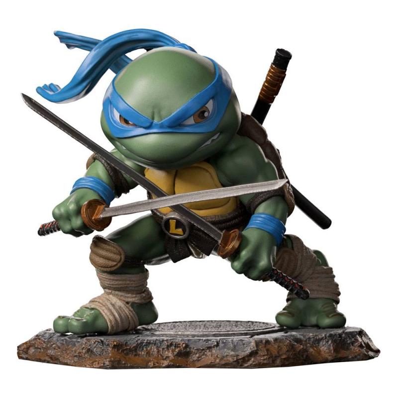 Teenage Mutant Ninja Turtles: Leonardo 12 cm Mini Co. PVC Figure - Iron Studios