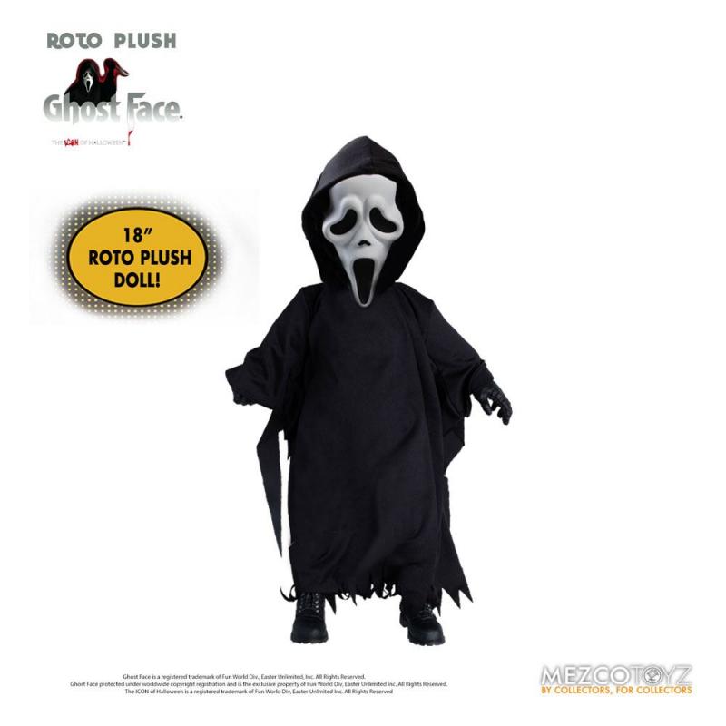 Scream MDS Roto Plush Doll Ghost Face 46 cm - Mezco