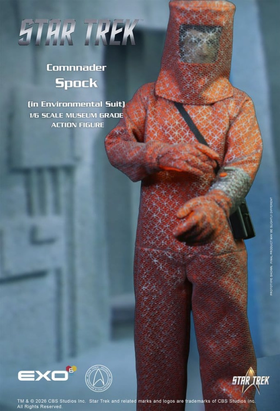 Star Trek: The Original Series Action Figure 1/6 Spock (in Environmental Suit) 30 cm 4