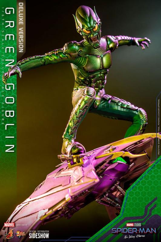 Spider-Man No Way Home: Green Goblin 1/6 Movie Masterpiece Action Figure Deluxe - Hot Toys