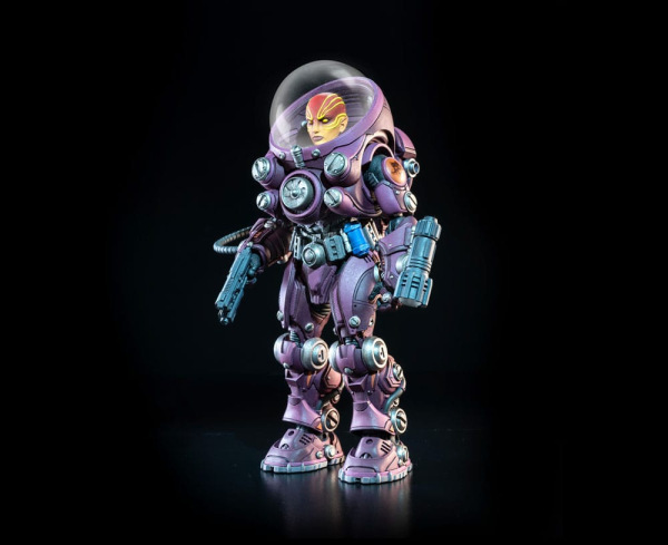 Cosmic Legions: OxKrewe Book One Thraxxon Actionfigur Uularia Speer (Deluxe) 6