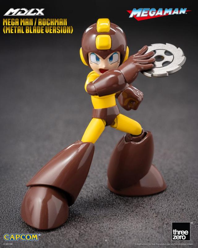 Mega Man MDLX Action Figure Mega Man / Rockman (Metal Blade Version) 10 cm 6