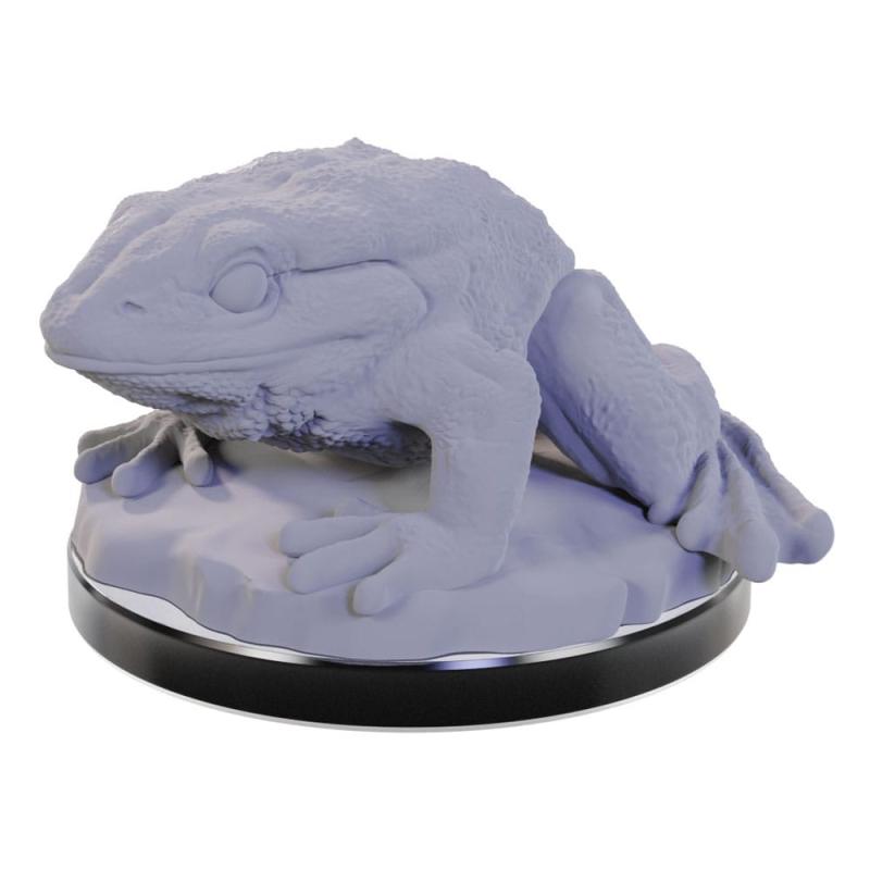 WizKids Deep Cuts Miniatures Unpainted Miniatures 2-Pack Giant Frogs 4