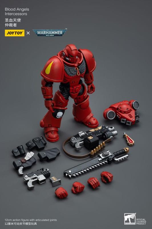 Warhammer 40k Action Figure 1/18 Blood Angels Intercessors 12 cm