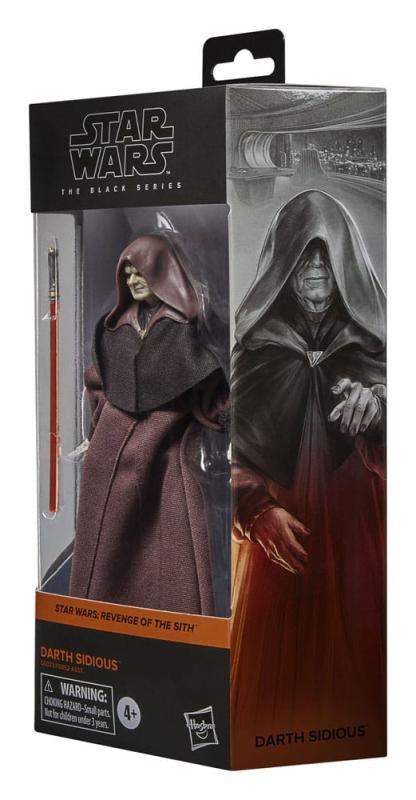 Star Wars Episode III Black Series Action Figure Darth Sidious 15 cm 2