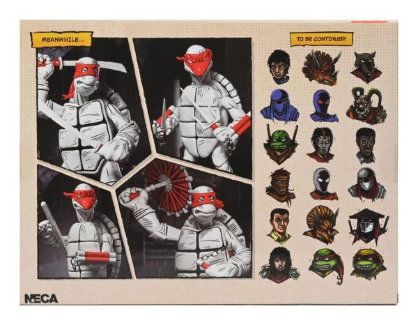 Teenage Mutant Ninja Turtles (Mirage Comics) Action Figures 2-Pack Black and White First Turtles 18 1