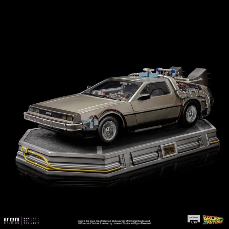 Back to the Future: DeLorean 1/10 Art Scale Statue - Iron Studios