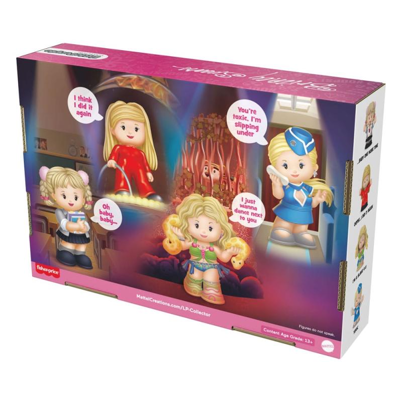 Britney Spears Fisher-Price Little People Collector Mini Figures 4-Pack 7 cm 11