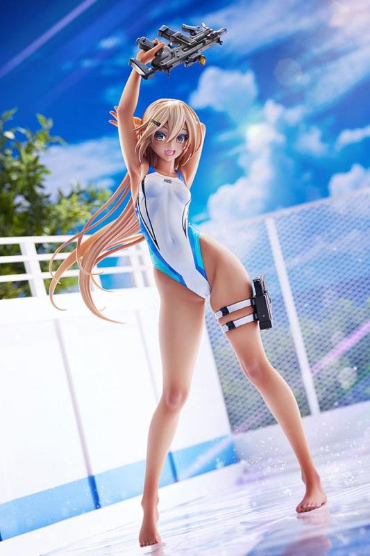 Arms Note PVC Statue 1/7 Kouhai-chan of the Swim Club Blue Line Swimsuit Ver. 29 cm