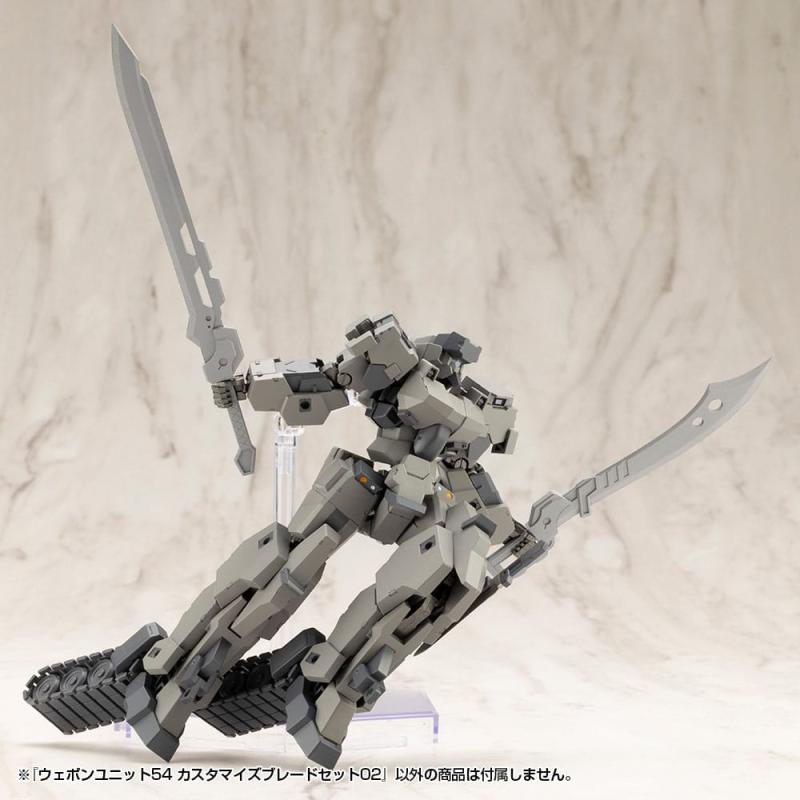 Kotobukiya M.S.G. Model Kit Accessory Set Weapon Unit 54 Customized Blade Set 02 4