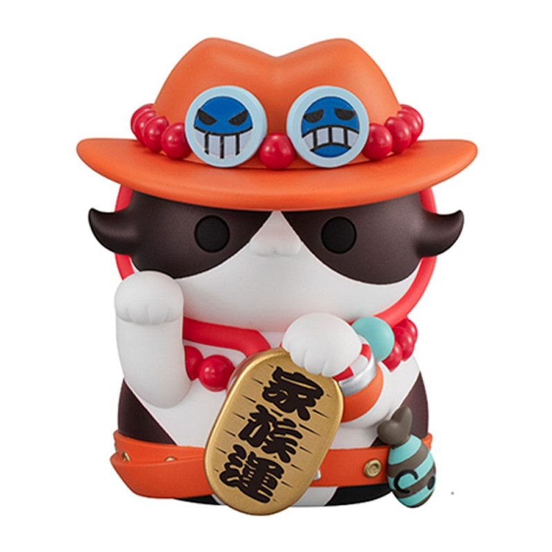 One Piece Mega Cat Project Trading Figure NyanPieceNyan! Beckoning cat Lucky Cat Pirates 7 cm Displa 6