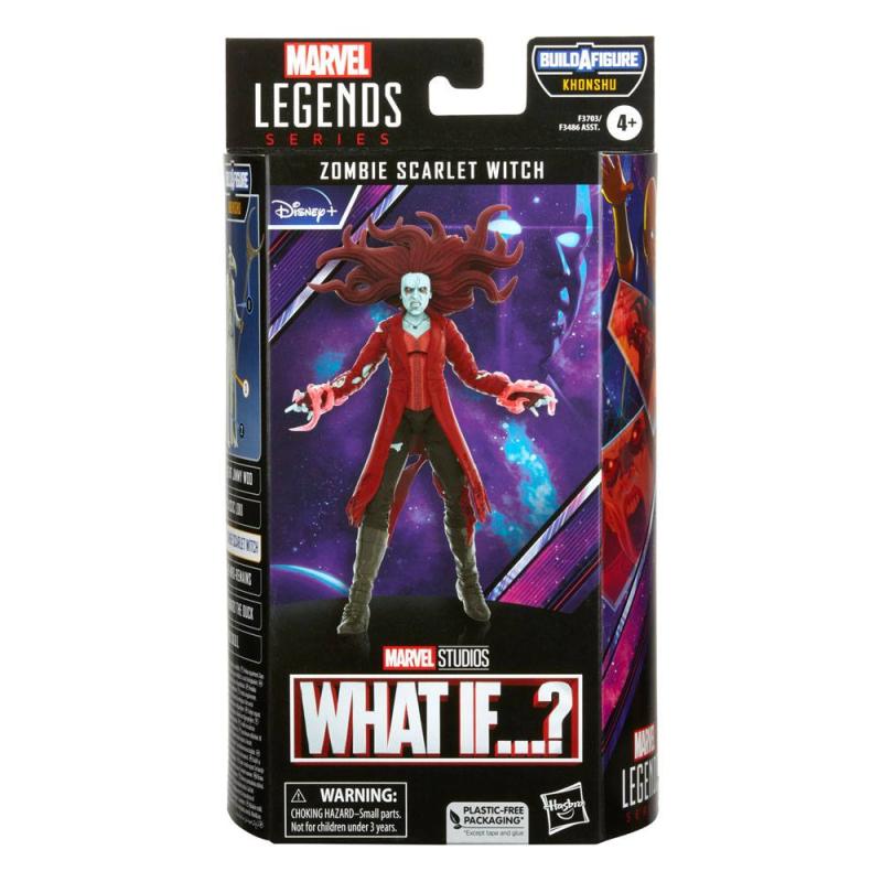 What If...?: Zombie Scarlet Witch 15 cm Khonshu BAF Marvel Legends Action Figure - Hasbro