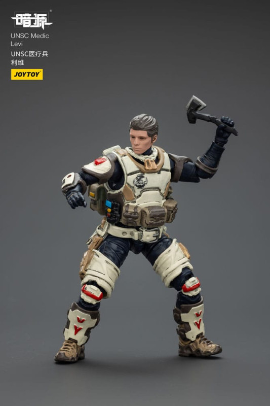 UNSC Dark Source Action Figur Medic Levi 7 cm 8