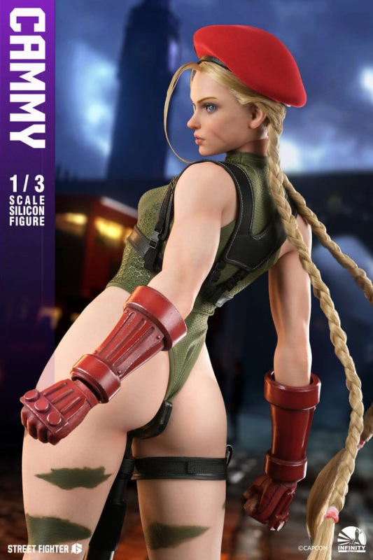 Street Fighter 6 Silicone Action Figure 1/3 Cammy 65 cm 9