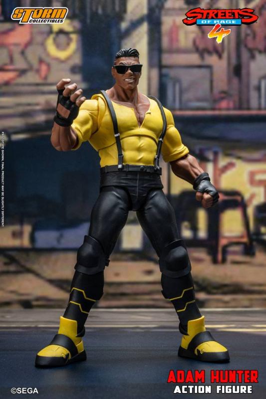 Streets of Rage 4: Adam Hunter 1/12 Action Figure - Storm Collectibles