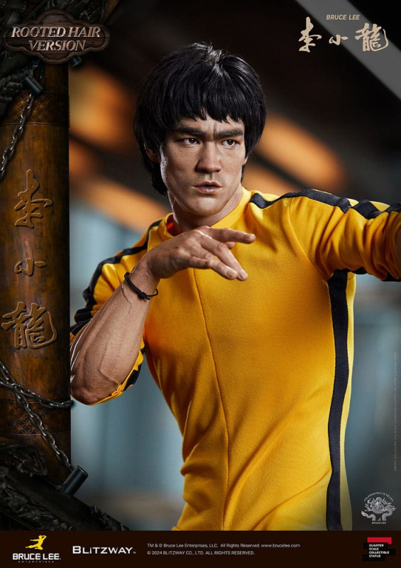Bruce Lee Superb Scale Statue 1/4 50th Anniversary Tribute (Rooted Hair Version) 55 cm 10