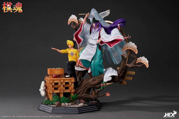 Hikaru no Go Statue 1/6 Shindou Hikaru & Fujiwara no Sai: The Divine Move 52 cm