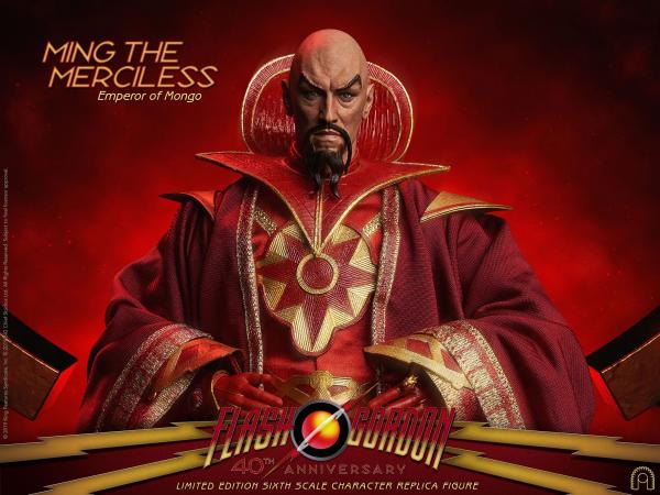 Flash Gordon: Ming the Merciless 1/6 Action Figure - Big Chief Studios