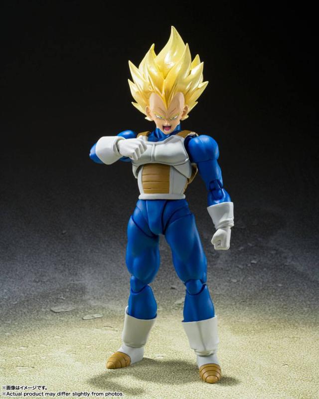 Dragon Ball Z S.H. Figuarts Action Figure Super Saiyan Vegeta (Awakened Super Saiyan Blood) 14 cm 2