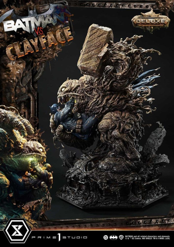 DC Comics Ultimate Premium Masterline Series Statue 1/4 Batman VS Clayface Deluxe Version 83 cm 10