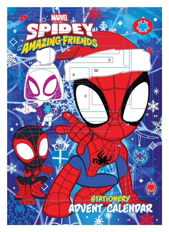 Spider-Man Advent Calendar Spidey and Friends (2027) Display (8)