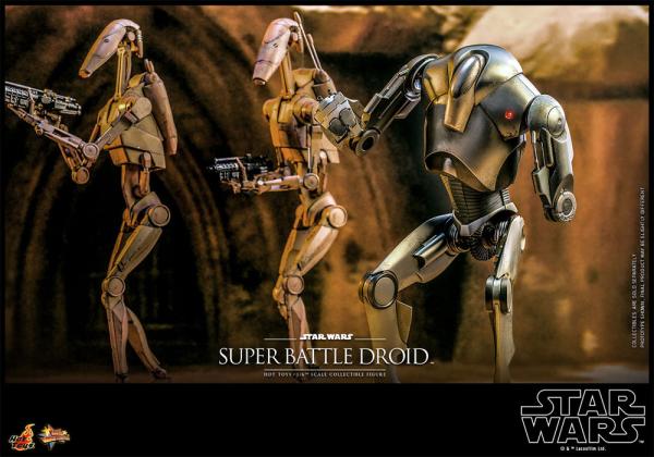 Star Wars Episode II: Super Battle Droid 1/6 Figure - Hot Toys