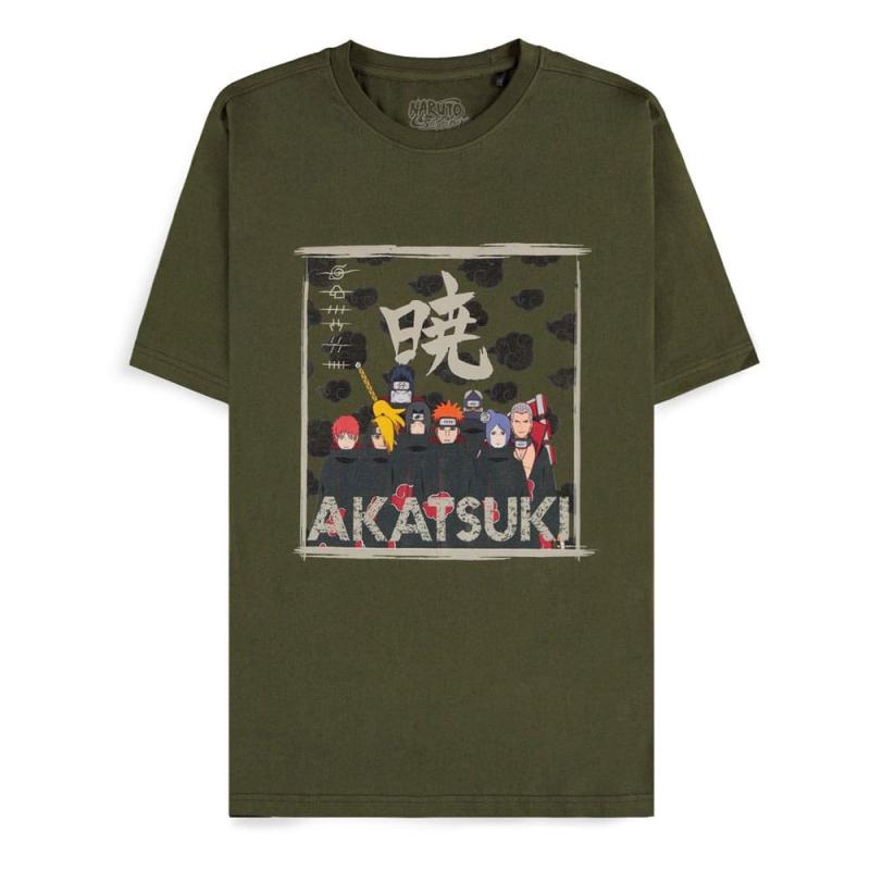 Naruto Shippuden T-Shirt Akatsuki Clan Size XL