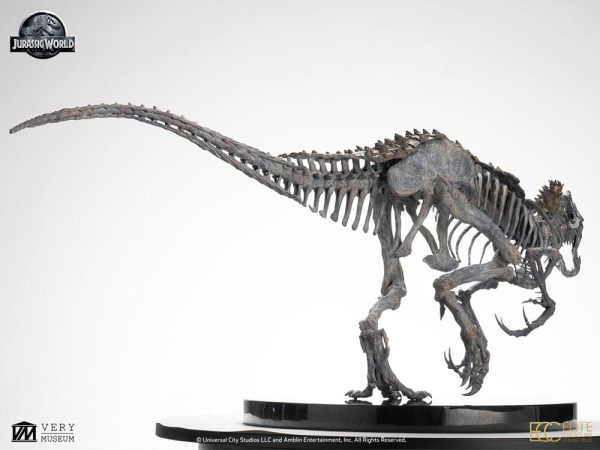 Jurassic World ECC Elite Creature Line Statue 1/12 Indominus Rex Skeleton Bronze 35 cm 7